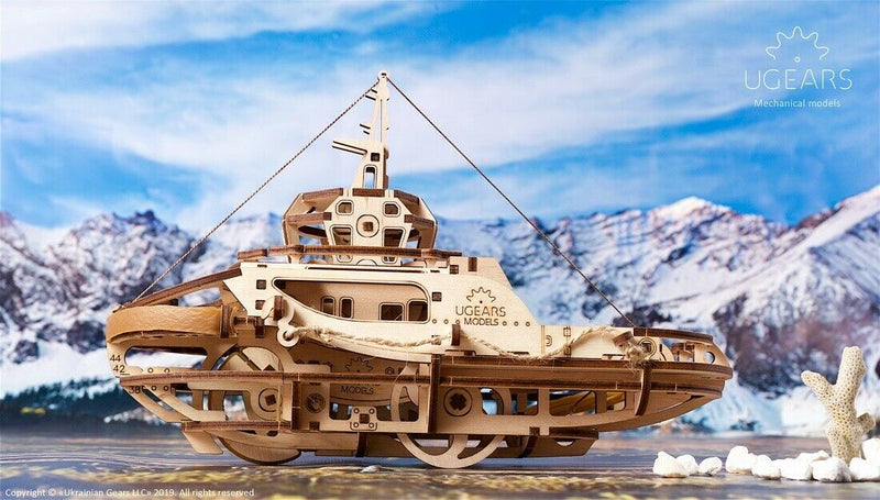 UGEARS- Mechanischer Modellbausatz «Schlepper»