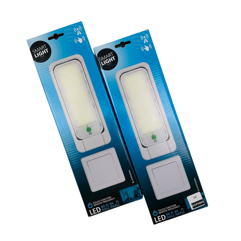 2er Set Smart Light Schwenkbare Leuchte mit Funkschalter
