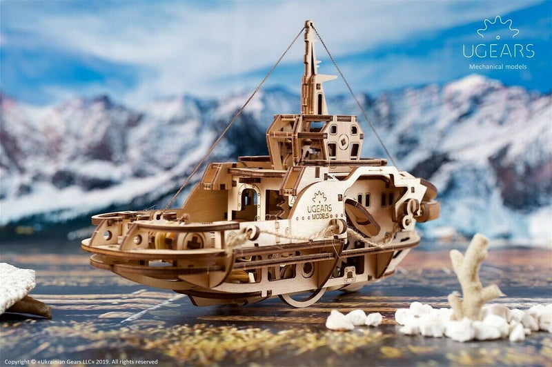 UGEARS- Mechanischer Modellbausatz «Schlepper»