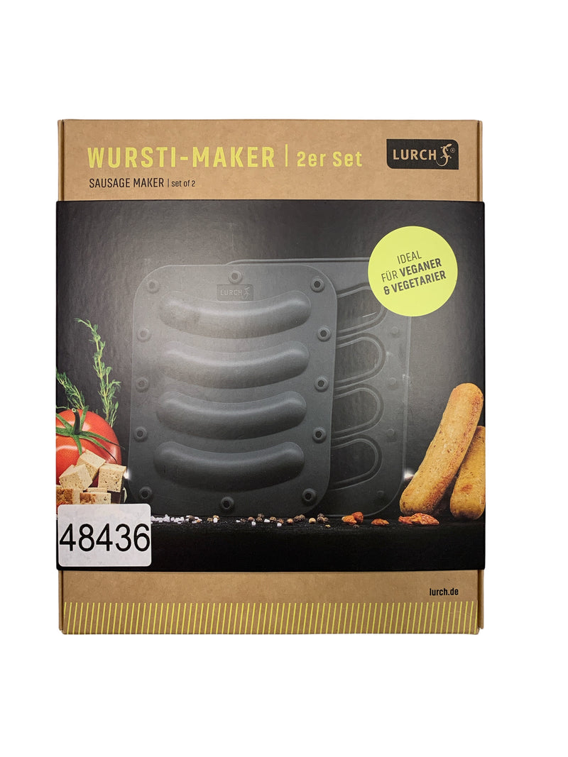 Lurch Wursti Maker 2er Set Veganer Vegetarier
