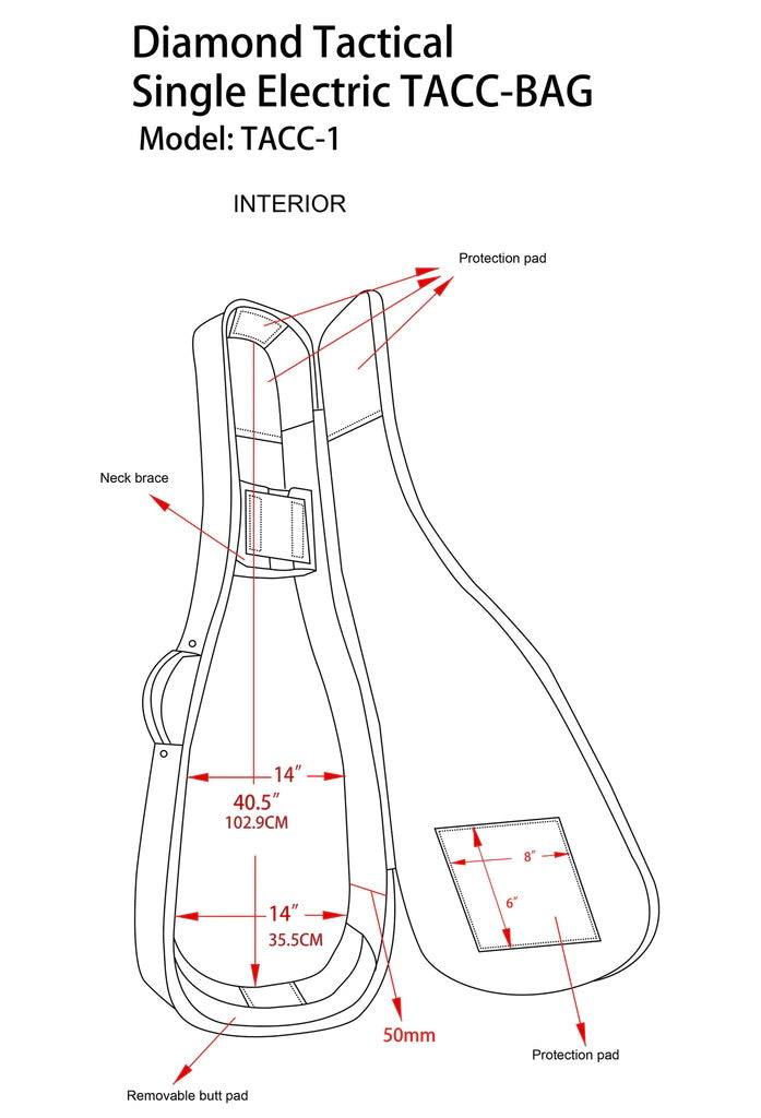 Gitarren Tasche TACC1