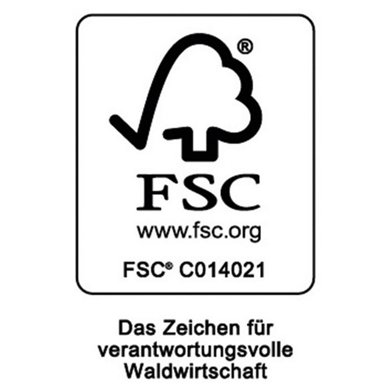 Kesper Küchen Eckregal FSC®-zertifizierter Bambus Regal für Gewürze, Öl 2 Ebenen