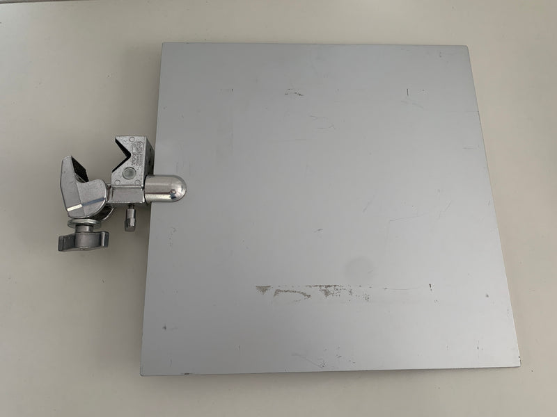 2 Stück Manfrotto ALU Super Clamp 035 mit Ablage silber 375 x 375