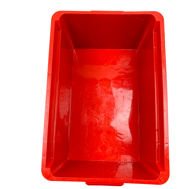 3 Stück Stapelbox rot 48 l