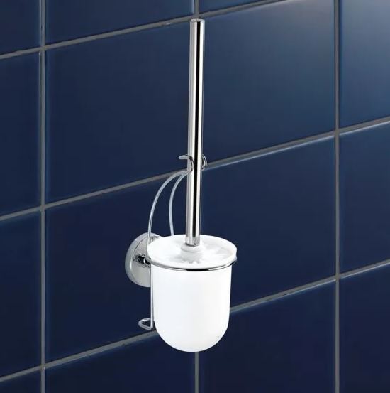 Wenko Toilettenbürste Klobüste WC- Garnitur ohne Bohren ehemalige UVP 24,95
