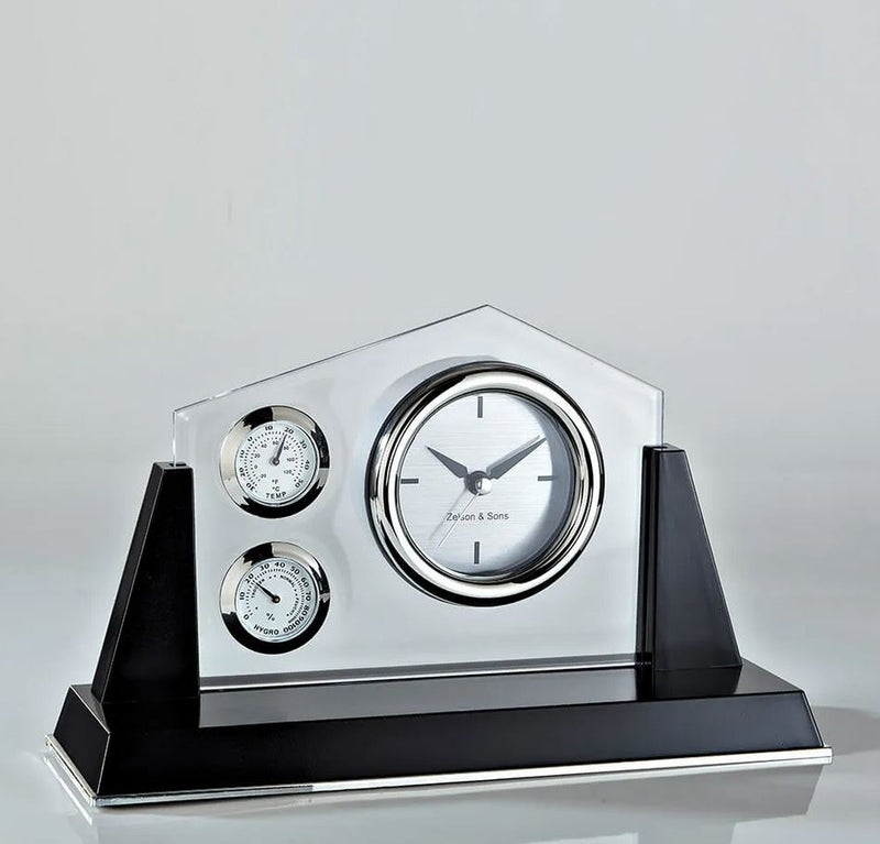 Multifunktions Tischuhr Thermometer Hydrometer Uhr Wetterstation