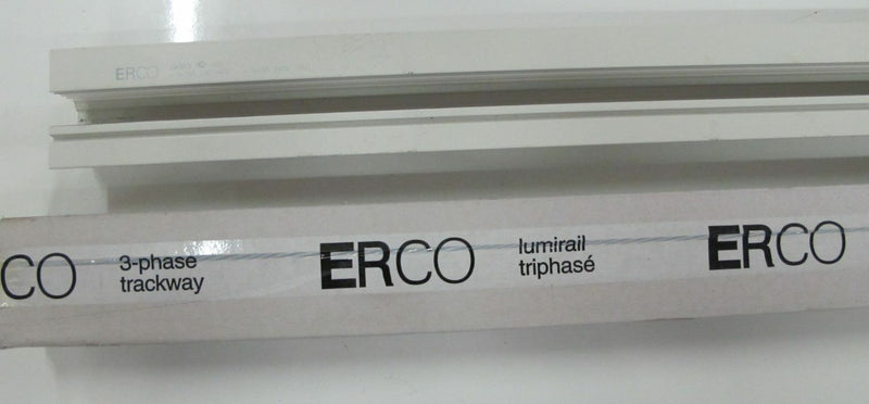 6 x ERCO 3-Phasen Stromschiene Einbauschiene Flügelschiene ws 3 Meter 78353.00