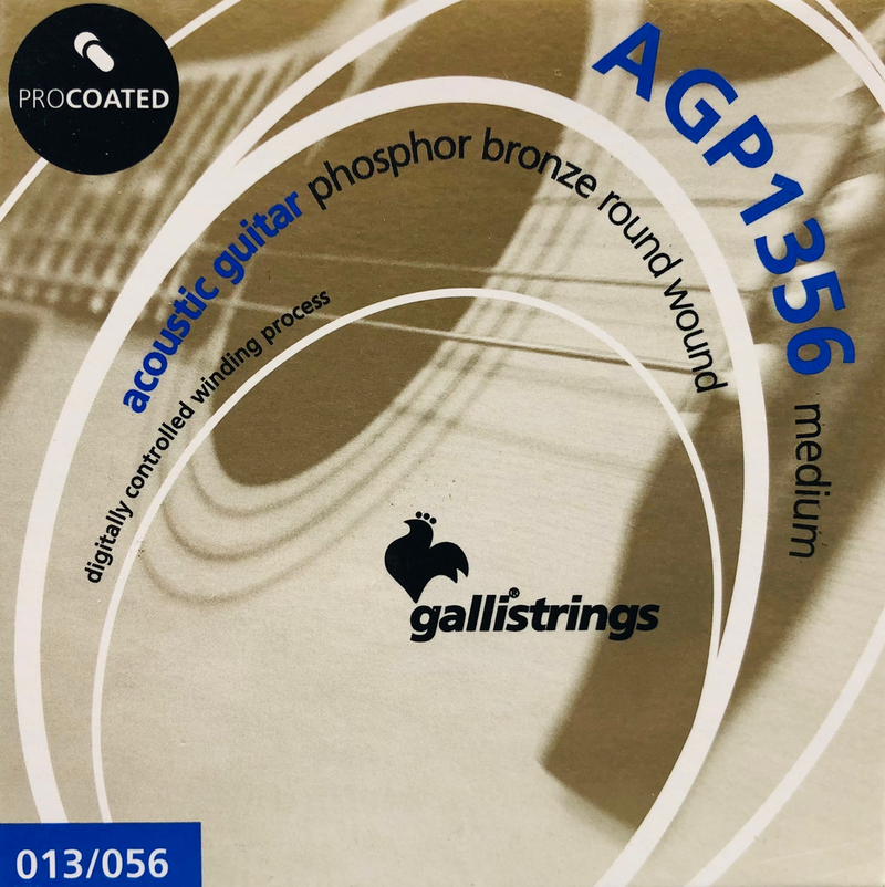 2er Set Galli Strings AGP1356 Saiten für Westerngitarre, Modell AGP1356