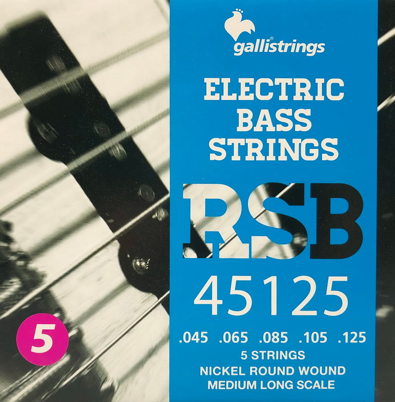 E-Bass gallistring 5 Nickel RSB 45125