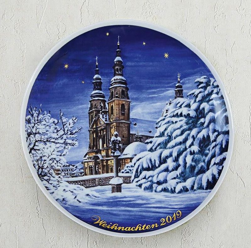 Porzellan Sammelteller Weihnachten 2019 Königlich Tettau