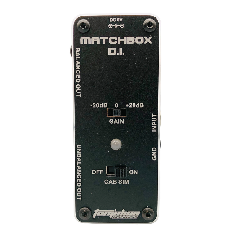 D.I. Box passiv für Gitarren AMX-3 Matchbox D.I. / XLR und Klinke