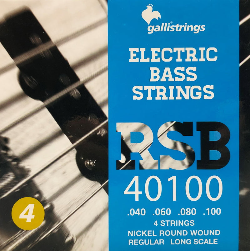 GalliStrings Nickel Round Wound strings, 4 Saiten