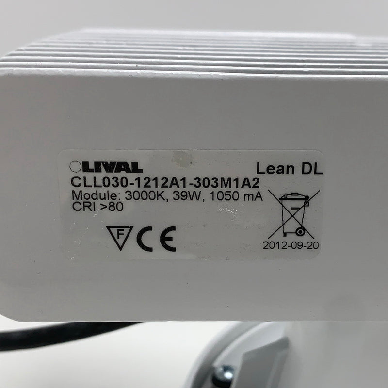 5 Stück LED Einbaustrahler Lival Lean DL 39W weiss mit Trafo